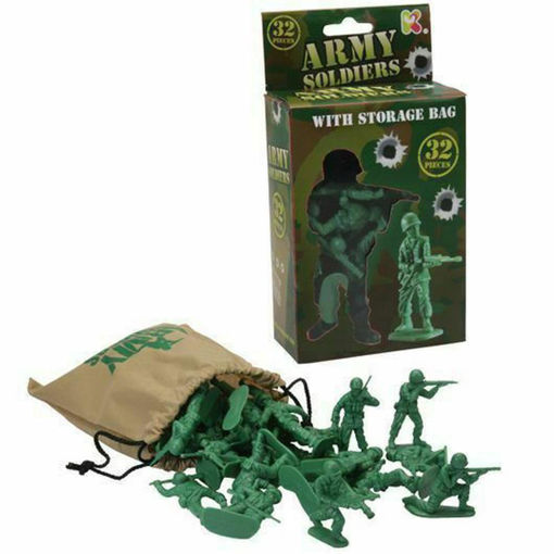 Picture of ARMY SOLDIERS WITH BAG